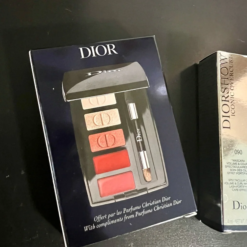 Dior Eyeshadow Palette and Mascara Set